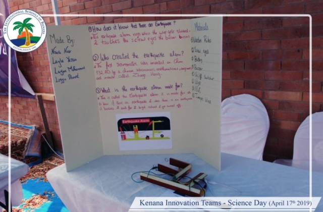 I.S.K American Division | Kenana Innovation Team - Science Day (April 17th 2019) - (Part 2 Of 3)