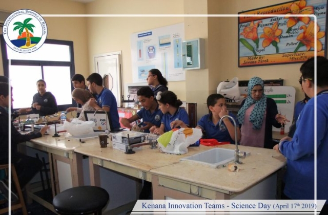 I.S.K American Division | Kenana Innovation Team - Science Day (April 17th 2019)