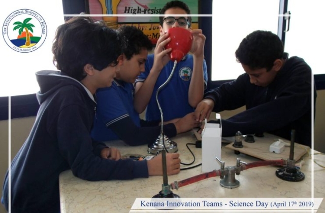 I.S.K American Division | Kenana Innovation Team - Science Day (April 17th 2019)