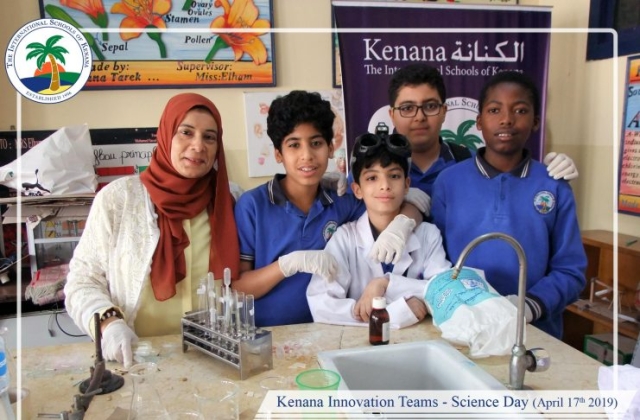 I.S.K American Division | Kenana Innovation Team - Science Day (April 17th 2019)