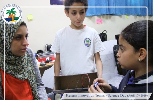 I.S.K American Division | Kenana Innovation Team - Science Day (April 17th 2019)