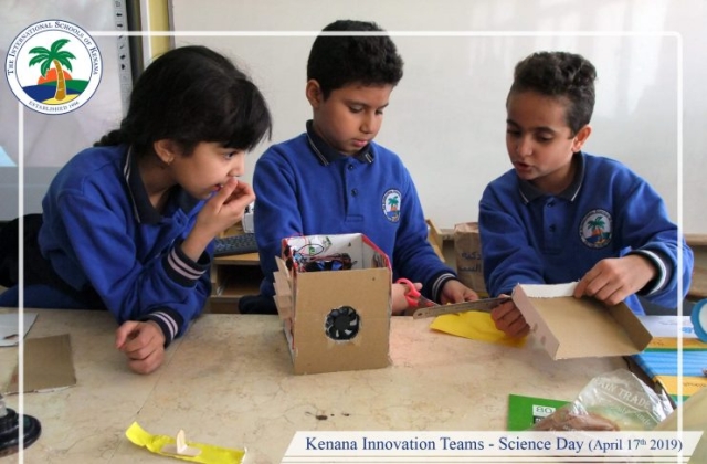 I.S.K American Division | Kenana Innovation Team - Science Day (April 17th 2019)