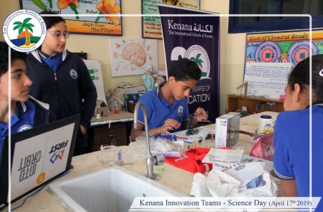 I.S.K American Division | Kenana Innovation Team - Science Day (April 17th 2019)