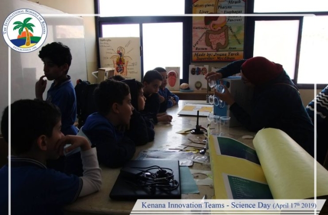 I.S.K American Division | Kenana Innovation Team - Science Day (April 17th 2019)