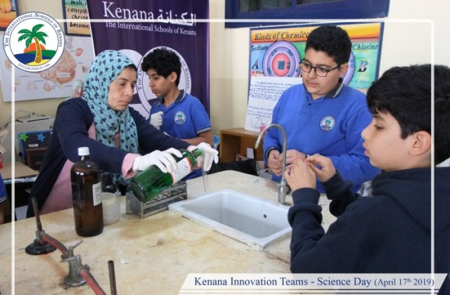 I.S.K American Division | Kenana Innovation Team - Science Day (April 17th 2019)