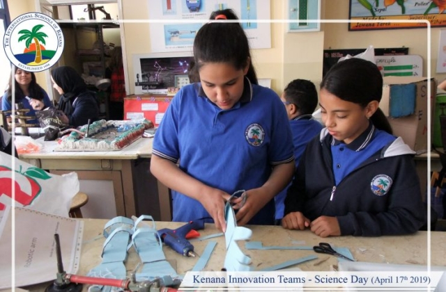 I.S.K American Division | Kenana Innovation Team - Science Day (April 17th 2019)