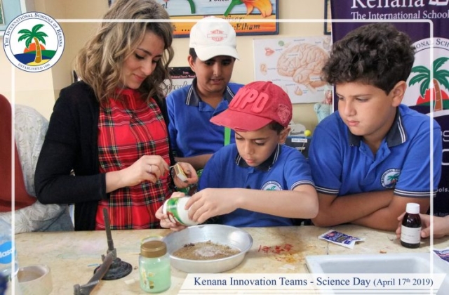 I.S.K American Division | Kenana Innovation Team - Science Day (April 17th 2019)