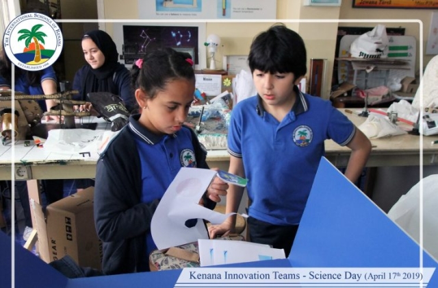 I.S.K American Division | Kenana Innovation Team - Science Day (April 17th 2019)