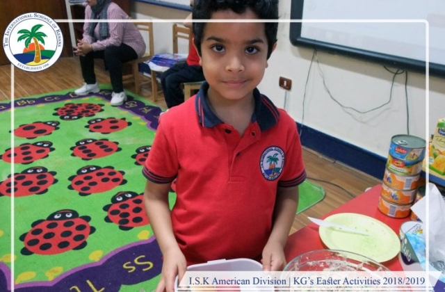 I.S.K American Division | KG's Easter Activity 2018/2019 (Part 1)