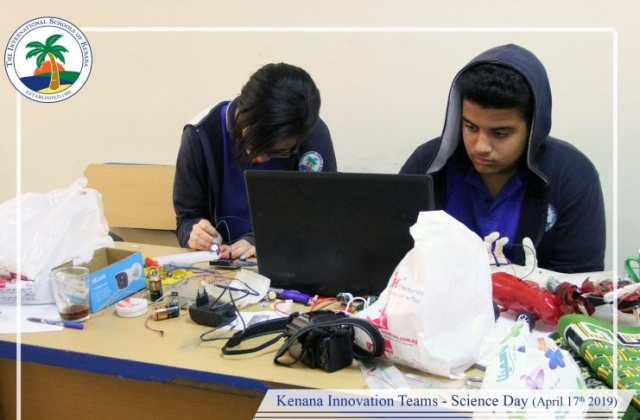 I.S.K American Division | Kenana Innovation Team - Science Day (April 17th 2019)