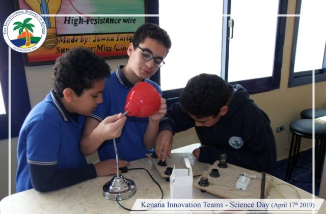 I.S.K American Division | Kenana Innovation Team - Science Day (April 17th 2019)