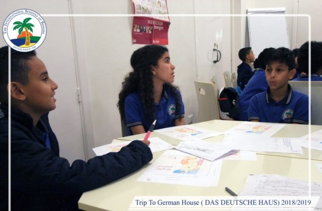 I.S.K | American Division - Trip To German House ( DAS DEUTSCHE HAUS) Grade (4,5&6)