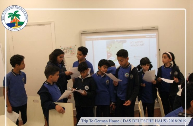 I.S.K | American Division - Trip To German House ( DAS DEUTSCHE HAUS) Grade (4,5&6)