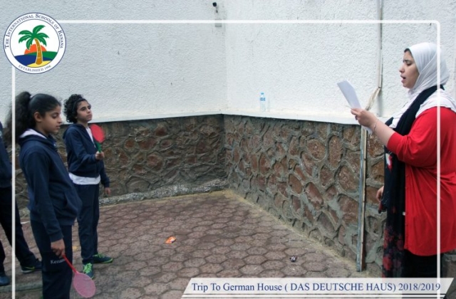 I.S.K | American Division - Trip To German House ( DAS DEUTSCHE HAUS) Grade (4,5&6)