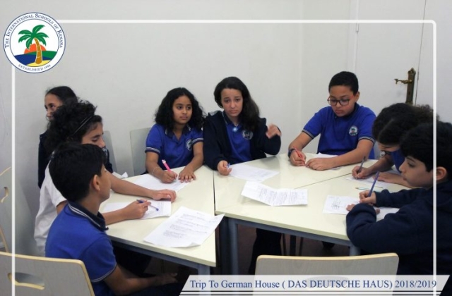 I.S.K | American Division - Trip To German House ( DAS DEUTSCHE HAUS) Grade (4,5&6)