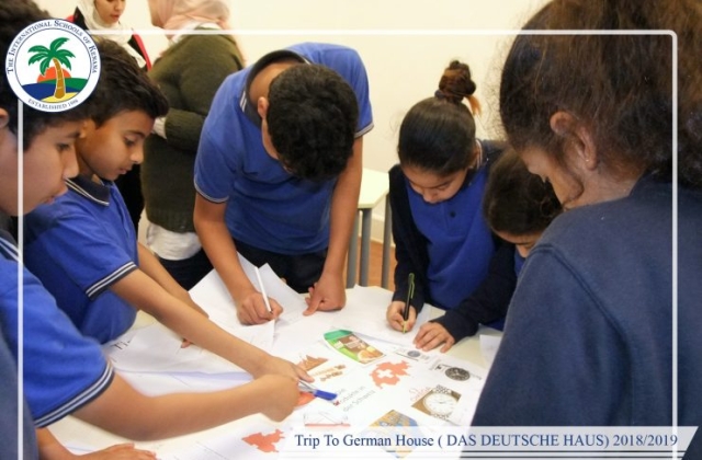 I.S.K | American Division - Trip To German House ( DAS DEUTSCHE HAUS) Grade (4,5&6)