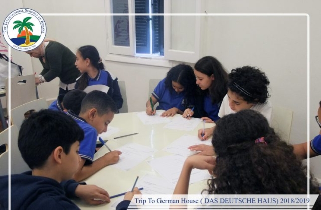 I.S.K | American Division - Trip To German House ( DAS DEUTSCHE HAUS) Grade (4,5&6)