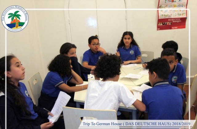 I.S.K | American Division - Trip To German House ( DAS DEUTSCHE HAUS) Grade (4,5&6)