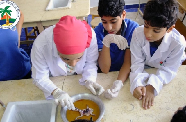 I.S.K American Division | Dissection Of Frog in Science Lab (Grade 8 & 10) 2019/2020