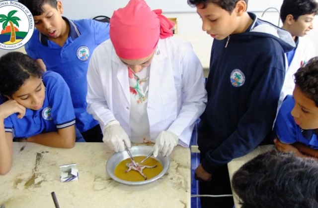 I.S.K American Division | Dissection Of Frog in Science Lab (Grade 8 & 10) 2019/2020