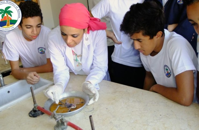 I.S.K American Division | Dissection Of Frog in Science Lab (Grade 8 & 10) 2019/2020