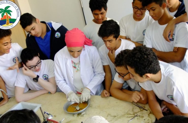 I.S.K American Division | Dissection Of Frog in Science Lab (Grade 8 & 10) 2019/2020