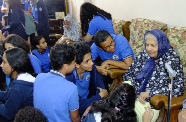 I.S.K - American Division | Kenana Ethar visit to Sahwa Charity Foundation For The Elderly 2019/2020