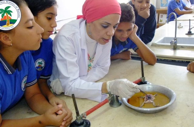 I.S.K American Division | Dissection Of Frog in Science Lab (Grade 8 & 10) 2019/2020