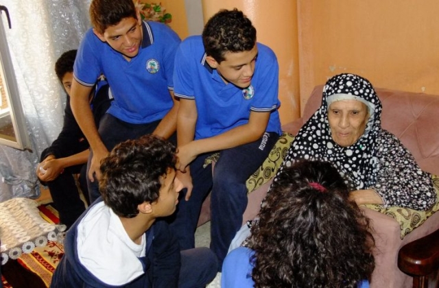 I.S.K | American Division | Kenana Ethar visit to Rofqaa Elnabi Charity Foundation For The Elderly 2019-2020