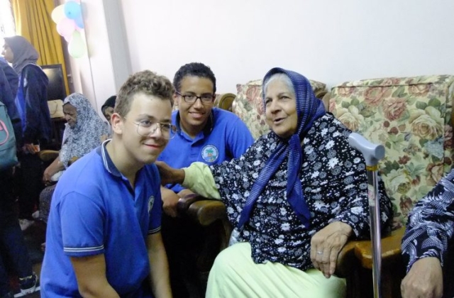 I.S.K - American Division | Kenana Ethar visit to Sahwa Charity Foundation For The Elderly 2019/2020