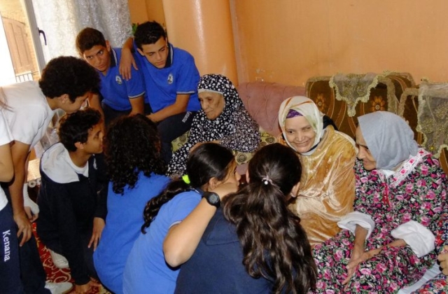 I.S.K | American Division | Kenana Ethar visit to Rofqaa Elnabi Charity Foundation For The Elderly 2019-2020