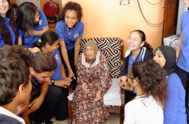 I.S.K | American Division | Kenana Ethar visit to Rofqaa Elnabi Charity Foundation For The Elderly 2019-2020