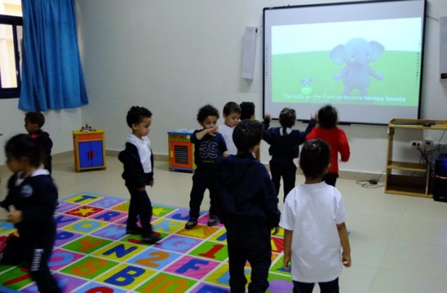 I.S.K | American Division | Pre.K Play time in Activity Room 2019-2020