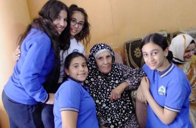 I.S.K | American Division | Kenana Ethar visit to Rofqaa Elnabi Charity Foundation For The Elderly 2019-2020