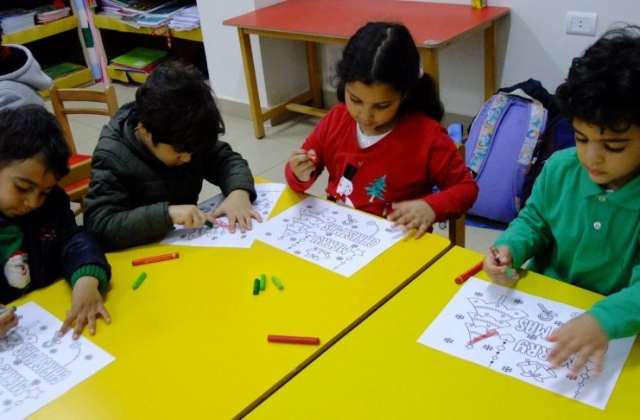 I.S.K | American Division | Pre-K & KG Drawing Competition with Nadeen 2019-2020