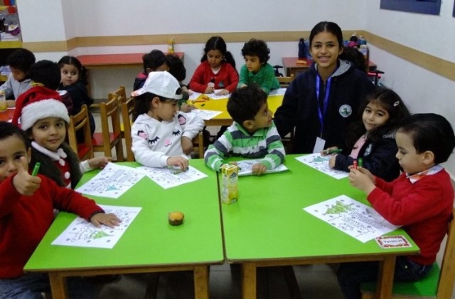 I.S.K | American Division | Pre-K & KG Drawing Competition with Nadeen 2019-2020