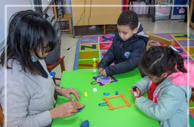 I.S.K American Division Mother's Day Craft KG1