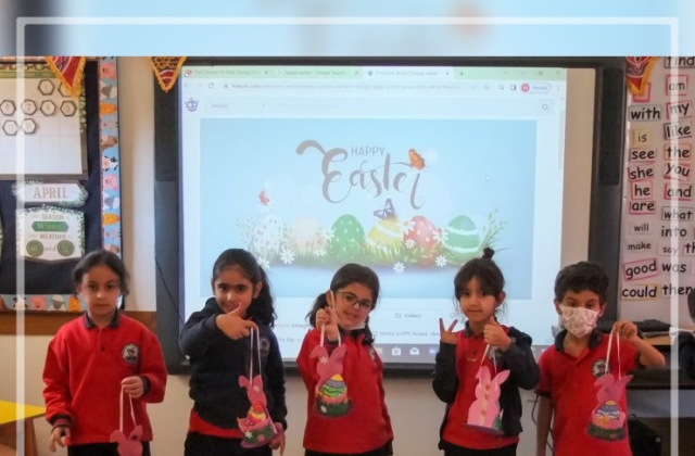 I.S.K | American Division| Easter Activity| KG2-A