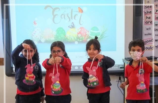 I.S.K | American Division| Easter Activity| KG2-A