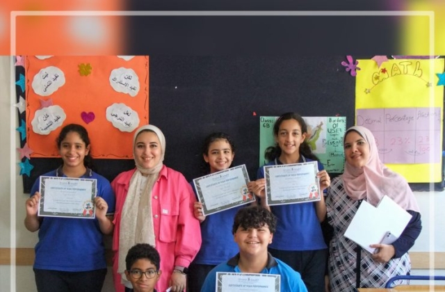 I.S.K American Division Achieving The Highest Score in Math in Trimester 2 G 6