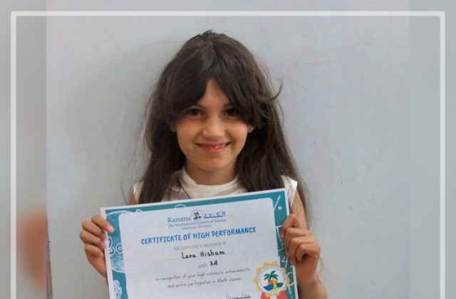 I.S.K American Division Achieving The Highest Score in Math in Trimester 2 G 3 & 4