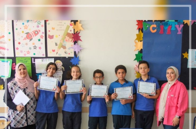 I.S.K American Division Achieving The Highest Score in Math in Trimester 2 G 6