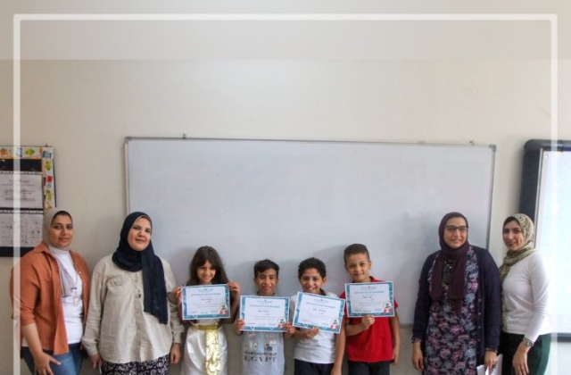 I.S.K American Division Achieving The Highest Score in Math in Trimester 2 G 3 & 4