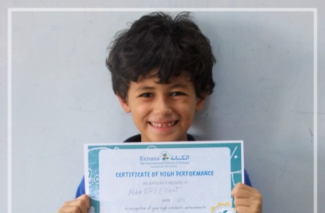 I.S.K American Division Achieving The Highest Score in Math in Trimester 2 G 3 & 4