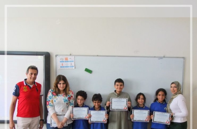 I.S.K American Division Achieving The Highest Score in Math in Trimester 2 G 3 & 4