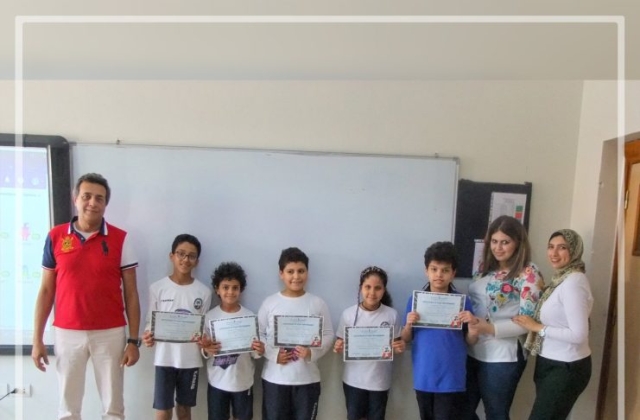 I.S.K American Division Achieving The Highest Score in Math in Trimester 2 G 3 & 4