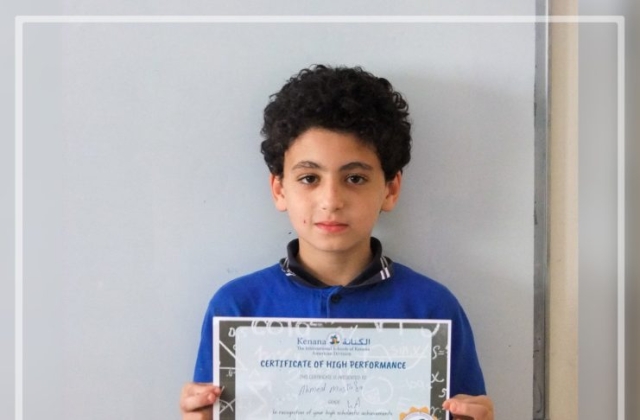 I.S.K American Division Achieving The Highest Score in Math in Trimester 2 G 3 & 4