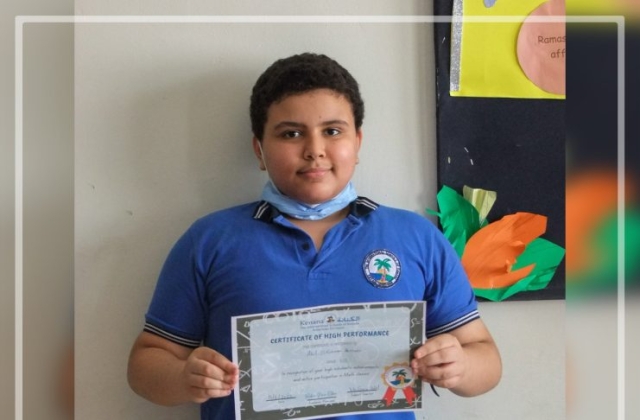 I.S.K American Division Achieving Grade 5 The Highest Score in Math in Trimester 2