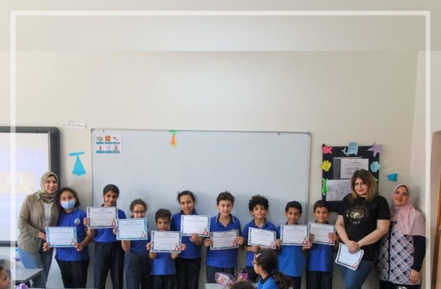 I.S.K American Division Achieving The Highest Score in Math in Trimester 2 G 3 & 4