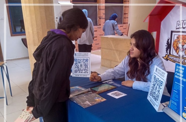 I.S.K American Division Students Explore their options in International universities display